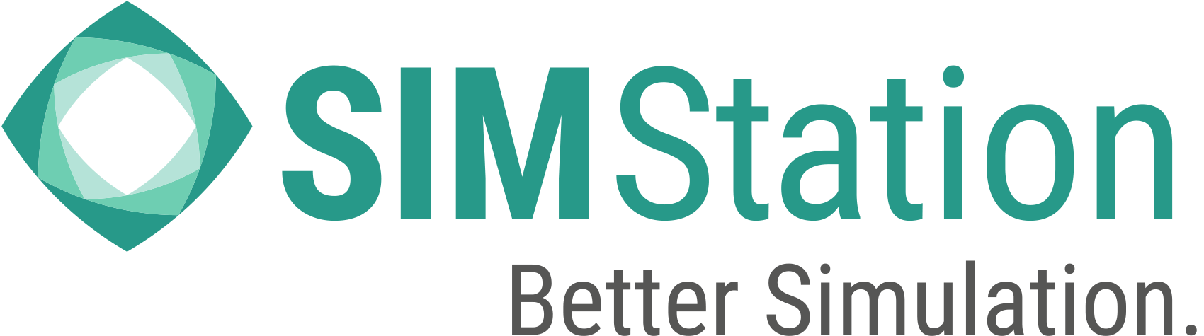 SIMStation Logo with Claim